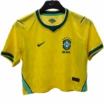 Brasil Mujer Camiseta Edición Jugadores 2026 Casa Amarilla - Camiseta Brasil Mujer | 7camisetas