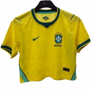 Brasil Mujer Camiseta Edición Jugadores 2026 Casa Amarilla - Camiseta Brasil Mujer | 7camisetas