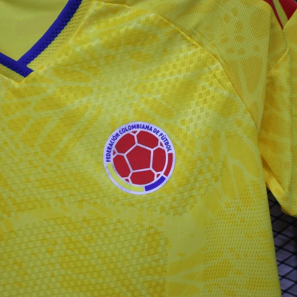 Colombia Mujer Camiseta Edición Jugadores 2026 Casa Amarilla - Camiseta Colombia Mujer 2026 | 7camisetas