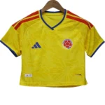 Colombia Mujer Camiseta Edición Jugadores 2026 Casa Amarilla - Camiseta Colombia Mujer 2026 | 7camisetas