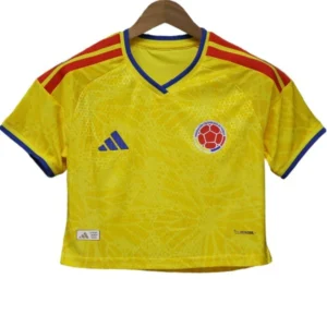 Colombia Mujer Camiseta Edición Jugadores 2026 Casa Amarilla - Camiseta Colombia Mujer 2026 | 7camisetas