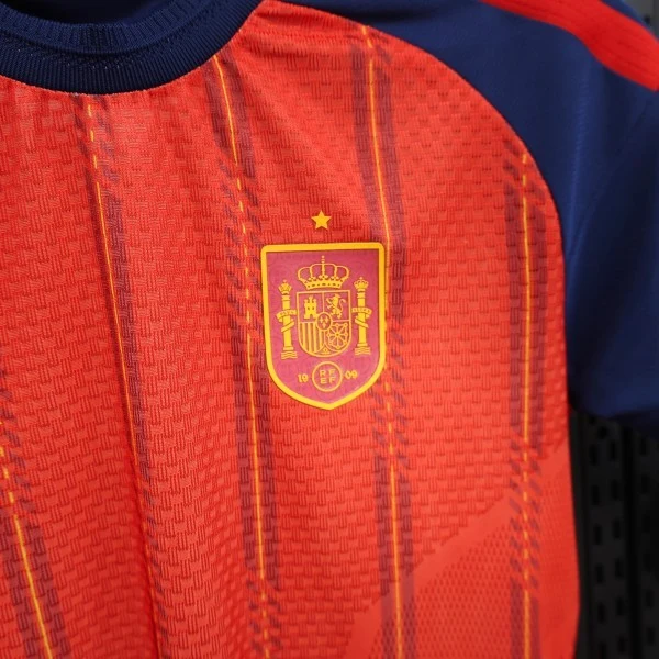 España Mujer Camiseta Edición Jugadores 2026 Casa Roja - Camiseta España Mujer Blanca | 7camisetas