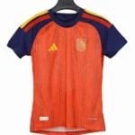 España Mujer Camiseta Edición Jugadores 2026 Casa Roja - Camiseta España Mujer Blanca | 7camisetas
