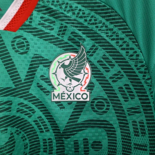 México Mujer Camiseta Edición Jugadores 2026 Casa Verde - Camiseta México Mujer | 7camisetas