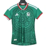 México Mujer Camiseta Edición Jugadores 2026 Casa Verde - Camiseta México Mujer | 7camisetas