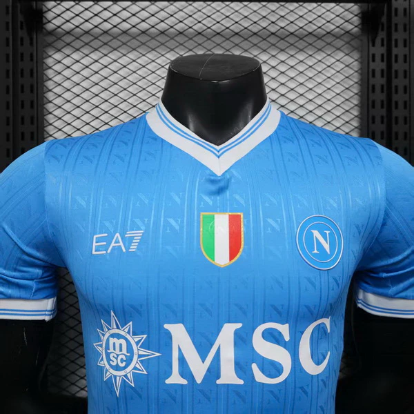 SSC Napoli Camiseta Edición Jugadores 2025 2026 Casa Azul - Camiseta Serie A SSC Napoli | 7camisetas