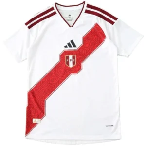 Perú Camiseta Edición Jugadores 2026 Casa Blanca - Camiseta Perú 2026 | 7camisetas