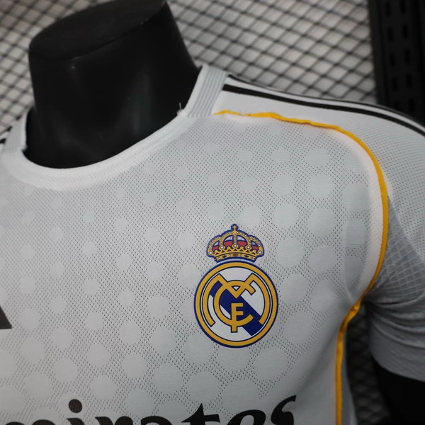 Real Madrid Camiseta Edición Jugadores 2025 2026 Casa Blanca - Camiseta Real Madrid | 7camisetas