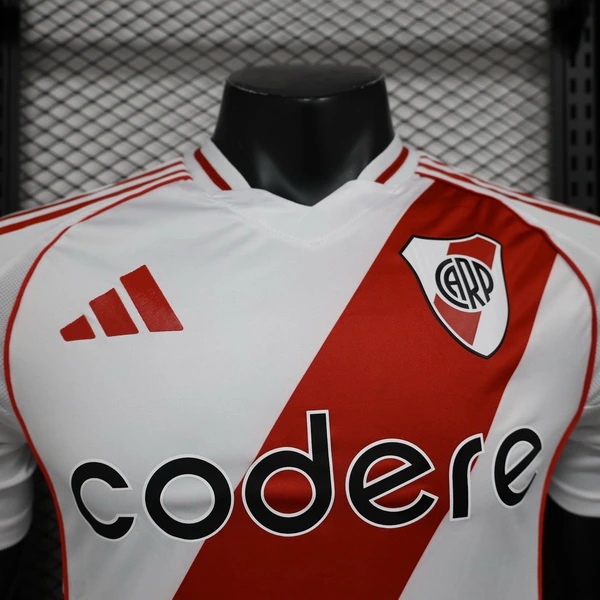 River Plate Camiseta Edición Jugadores 2024 2025 Casa Blanca - Camiseta River Plate | 7camisetas