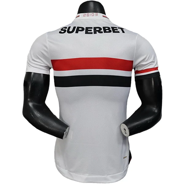 São Paulo Camiseta Edición Jugadores 2025 2026 Casa Blanca - Camiseta São Paulo 2026 | 7camisetas