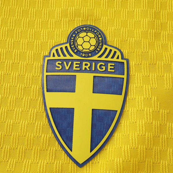 Suecia Camiseta Edición Jugadores 2026 Casa Amarilla - Camiseta Viva Suecia | 7camisetas