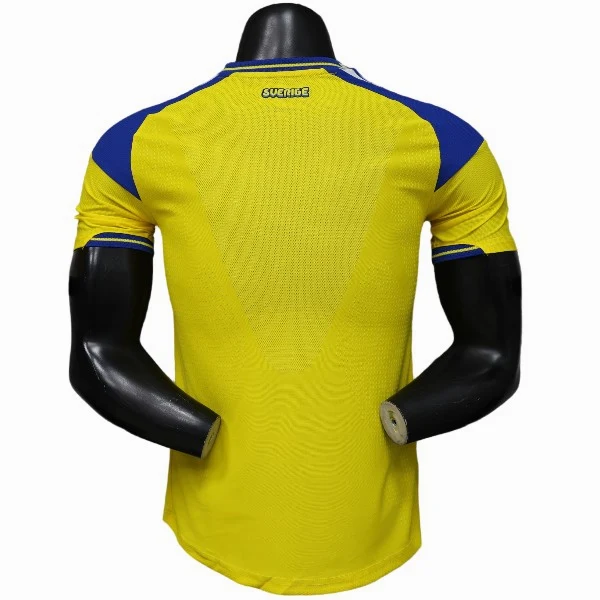 Suecia Camiseta Edición Jugadores 2026 Casa Amarilla - Camiseta Viva Suecia | 7camisetas