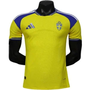 Suecia Camiseta Edición Jugadores 2026 Casa Amarilla - Camiseta Viva Suecia | 7camisetas