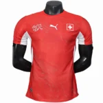 Suiza Camiseta Edición Jugadores 2026 Casa Roja - Camiseta Suiza Mundial 2026 | 7camisetas