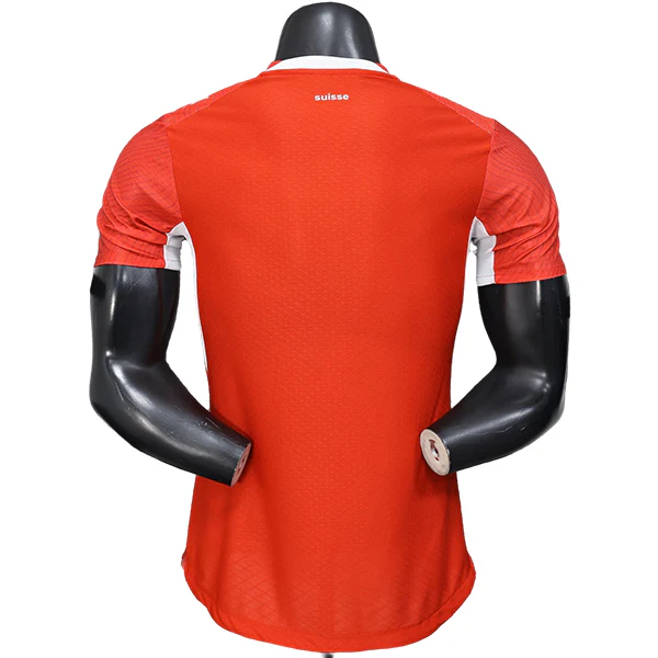 Suiza Camiseta Edición Jugadores 2026 Casa Roja - Camiseta Suiza Mundial 2026 | 7camisetas