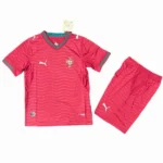 Portugal Niños Conjunto Edición Jugadores 2026 Casa Rojo - Equipación De Portugal Para Niños | 7camisetas