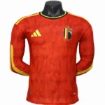 Bélgica Camiseta Edición Jugadores 2026 Casa Roja - Camiseta Bélgica Mundial 2026 | 7camisetas