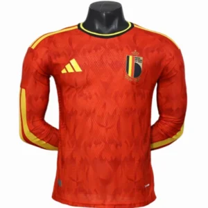 Bélgica Camiseta Edición Jugadores 2026 Casa Roja - Camiseta Bélgica Mundial 2026 | 7camisetas