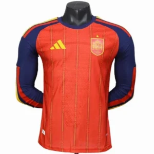 España Camiseta Edición Jugadores 2026 Casa Roja - Camiseta España | 7camisetas