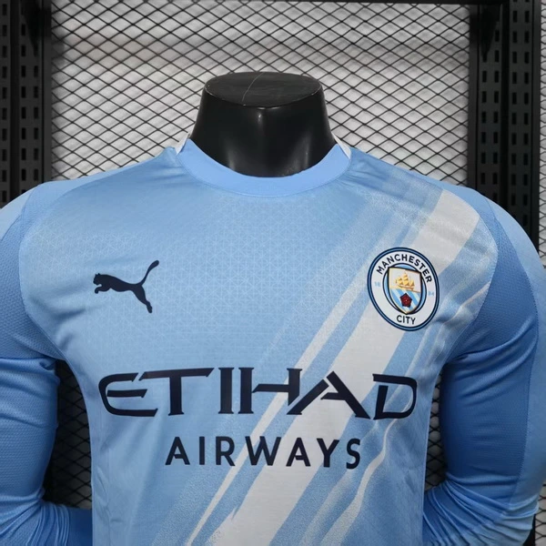 Manchester City Camiseta Edición Jugadores 2025 2026 Casa Azul - Camiseta Manchester City | 7camisetas