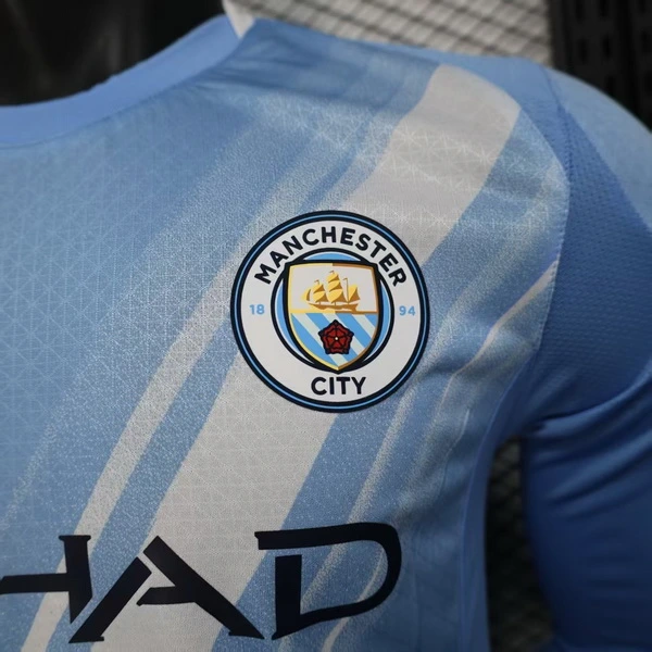 Manchester City Camiseta Edición Jugadores 2025 2026 Casa Azul - Camiseta Manchester City | 7camisetas