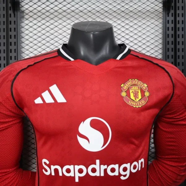 Manchester United Camiseta Edición Jugadores 2025 2026 Casa Roja - Camiseta Manchester United | 7camisetas