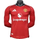 Manchester United Camiseta Edición Jugadores 2025 2026 Casa Roja - Camiseta Manchester United | 7camisetas
