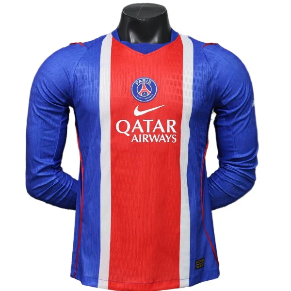 Casa Jugadores Manga Larga Paris Saint Germain 2026 2027 Azul Paris Saint Germain Camiseta Edición Jugadores 2026 2027 Casa Azul - Camiseta Paris Saint Germain | 7camisetas