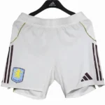 Aston Villa Pantalones Edición Jugadores 2025 2026 Casa Blanco - Pantalón Aston Villa | 7camisetas