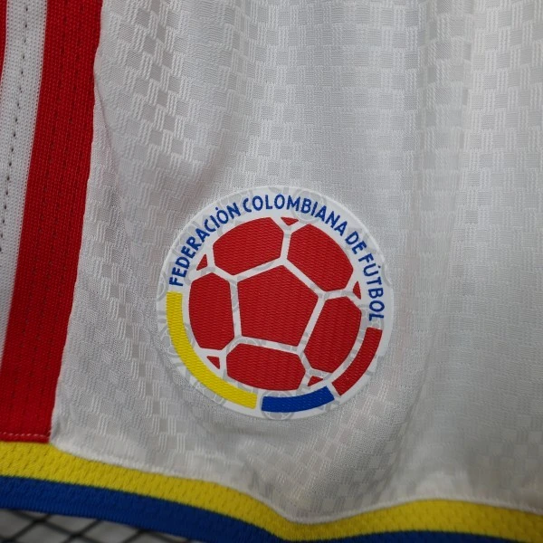 Colombia Pantalones Edición Jugadores 2026 Casa Blanco - Pantalón Colombia | 7camisetas