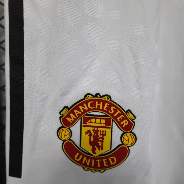 Manchester United Pantalones Edición Jugadores 2025 2026 Casa Blanco - Pantalón Manchester United | 7camisetas