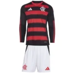 Flamengo Niños Conjunto 2025 2026 Casa Rojo - Tuta Flamengo Niños | 7camisetas