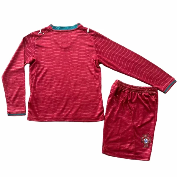 Portugal Niños Conjunto 2026 Casa Rojo - Equipación De Portugal Para Niños | 7camisetas