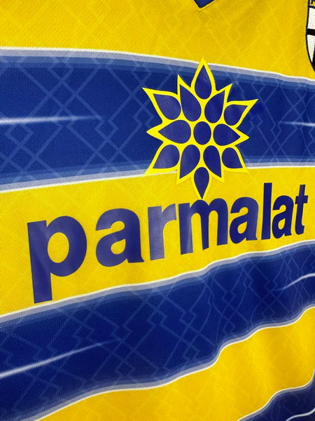 Parma Camiseta Casa Azul - Camiseta Real Madrid Parmalat | 7camisetas