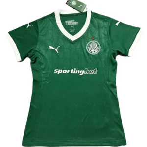 SE Palmeiras Mujer Camiseta 2025 2026 Casa Verde - Camiseta SE Palmeiras Mujer | 7camisetas