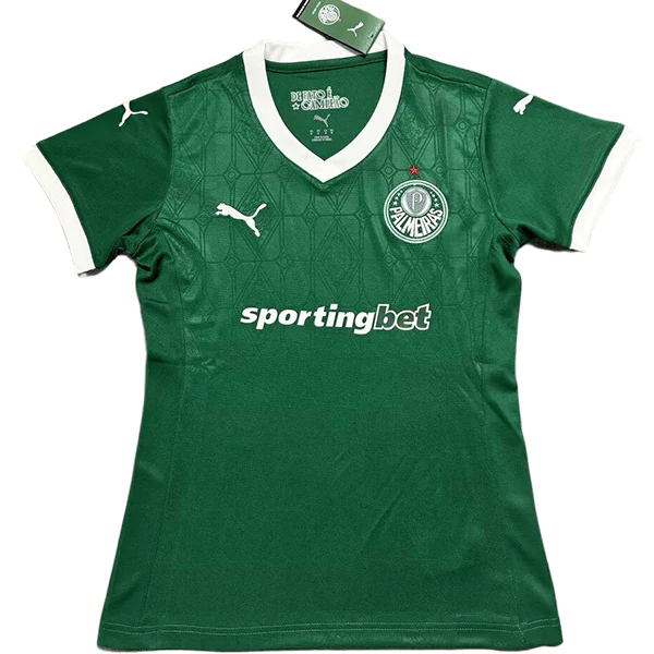 Casa Mujer Camiseta Palmeiras 2025 2026 Verde SE Palmeiras Mujer Camiseta 2025 2026 Casa Verde - Camiseta SE Palmeiras Mujer | 7camisetas