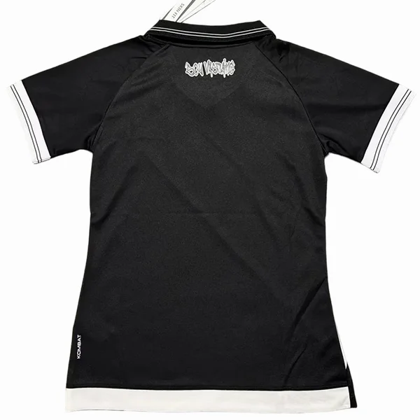 Vasco da Gama Mujer Camiseta 2025 2026 Casa Negra - Camiseta Vasco Da Gama Mujer | 7camisetas