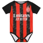 AC Milan Niños Camiseta 2025 2026 Casa Rojo - AC Milan Niños Barata | 7camisetas