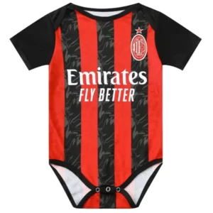 AC Milan Niños Camiseta 2025 2026 Casa Rojo - AC Milan Niños Barata | 7camisetas