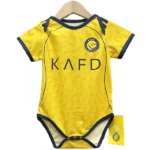Al-Nassr FC Niños Camiseta 2025 2026 Casa Amarillo - Al-Nassr FC Niños Barata | 7camisetas