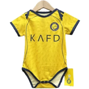 Al-Nassr FC Niños Camiseta 2025 2026 Casa Amarillo - Al-Nassr FC Niños Barata | 7camisetas