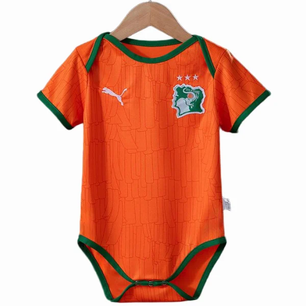Casa Onesies Niños Costa De Marfil 2026 Naranja Costa De Marfil Niños Camiseta 2026 Casa Naranja - Costa De Marfil Niños Barata | 7camisetas