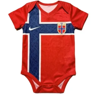 Casa Onesies Niños Noruega 2026 Rojo