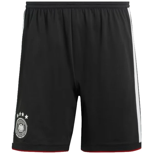Casa Pantalones Alemania 2026 Negro Alemania Pantalones 2026 Casa Negro - Pantaloncini Alemania | 7camisetas