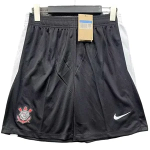 Corinthians Paulista Pantalones 2025 2026 Casa Negro - Corinthians Paulista 2026 | 7camisetas