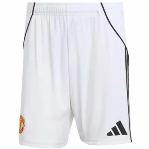 Manchester United Pantalones 2025 2026 Casa Blanco - Pantalón Manchester United | 7camisetas