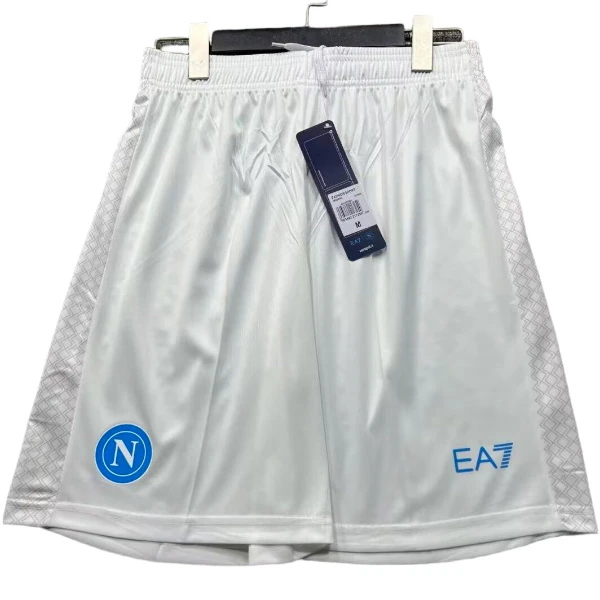 SSC Napoli Pantalones 2025 2026 Casa Blanco - Ssc Napoli Equipacion | 7camisetas