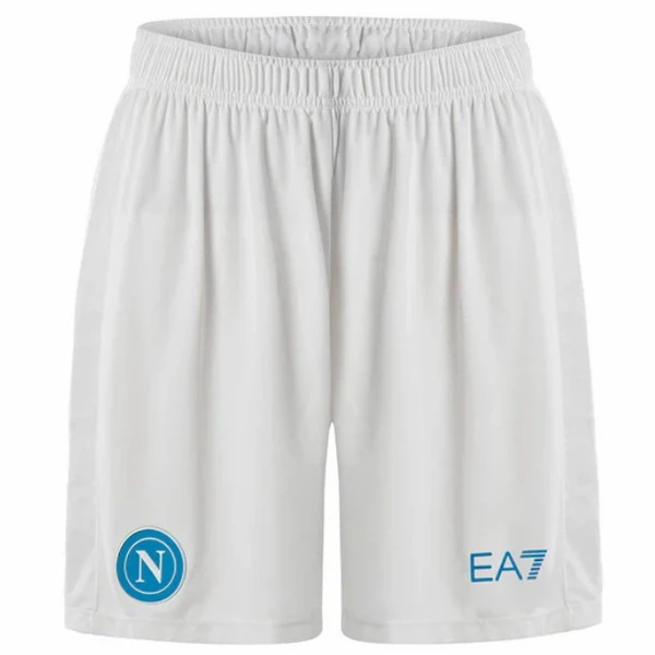 Casa Pantalones Napoli 2025 2026 Blanco SSC Napoli Pantalones 2025 2026 Casa Blanco - Ssc Napoli Equipacion | 7camisetas