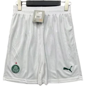 SE Palmeiras Pantalones 2025 2026 Casa Blanco - Pantaloncini SE Palmeiras | 7camisetas