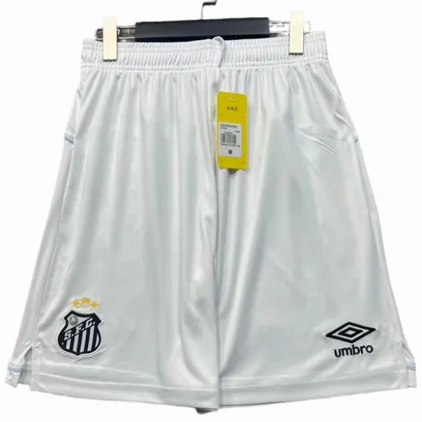Santos FC Pantalones 2025 2026 Casa Blanco - Pantaloncini Santos FC | 7camisetas